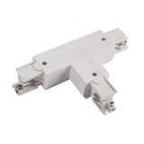 SPS 2 connector T right, white  SPECTRUM