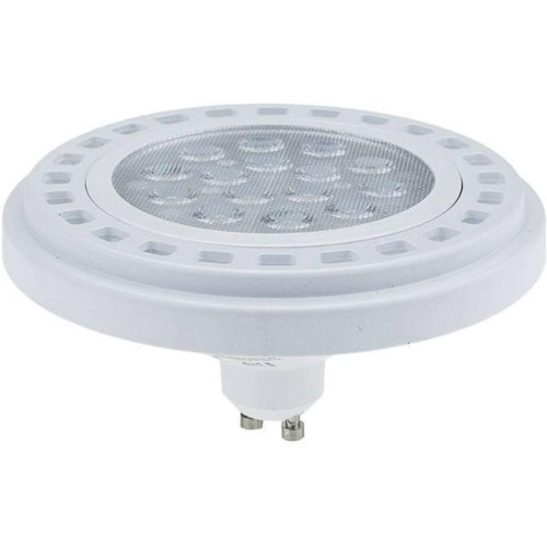 LED Žárovka AR111 GU10 30° Stmívatelná 15W Teplá bílá