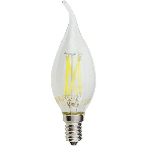 LED Filament Candle Žárovka C35T E14 4W Studená bílá