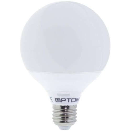 LED Plastic Žárovka G95 E27 5 Let Záruka 12W Teplá bílá