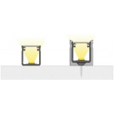 Hliníkový profil LUMINES Y 1m pro LED pásky, inox