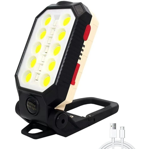 ZD91 LED nabíjecí pracovní svítidlo s magnetem, voděodolné, otřesuvzdorné