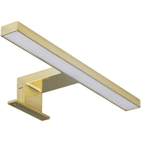 Koupelnové LED svítidlo AMBER nad zrcadlo 300mm zlaté 230V 4,5W 220lm neutralní bílá