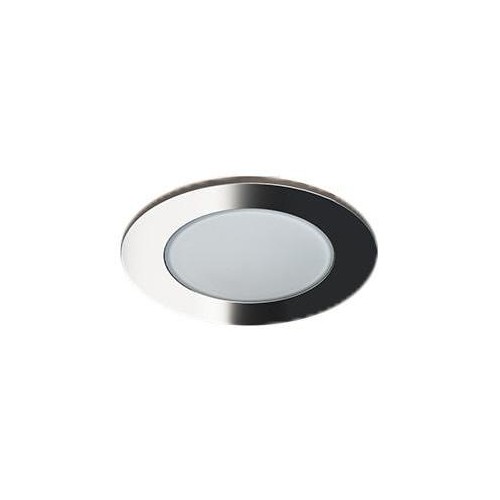Pevný LED podhled SPOTLIGHT IP65 ROUND bodovka, stříbrná - neutrální