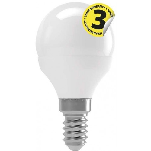 LED žárovka Classic Mini Globe / E14 / 4,1 W (32 W) / 350 lm / neutrální bílá