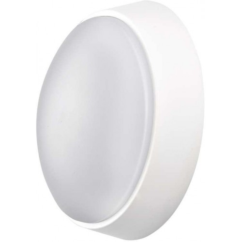 LED přisazené svítidlo, kruh černá/bílá 14W teplá bílá