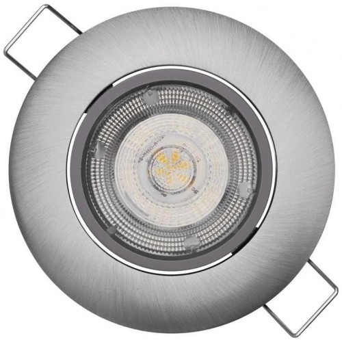 LED bodové svítidlo Exclusive stříbrné, 5W teplá bílá