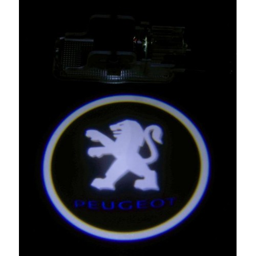LED logo projektor Peugeot 206 207 306 307 406 408 508 607 807 5008 RCZ